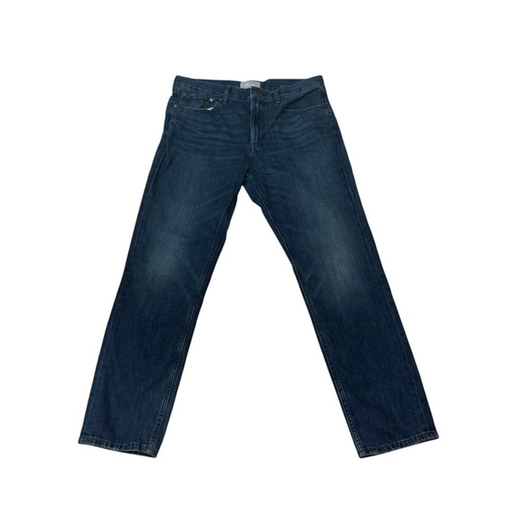 Everlane Men's Size 32 x 30 The Summer Jean Straight Leg Dark Wash Classic - Picture 2 of 6